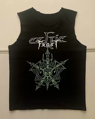 Buy Celtic Frost Morbid Tales T Shirt Cut-Off L Black Metal Hellhammer • 13.35£