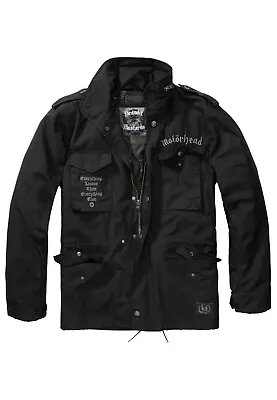 Buy MotorHead Jacket Parka Man Winter Motorcycle M65 Jacket Black • 137.82£