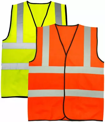 Buy Hi Vis Bodywarmer Work Gilet Workwear Vest Security Top • 2.25£