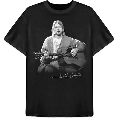 Buy Kurt Cobain Nirvana Unplugged Official Tee T-Shirt Mens • 15.99£