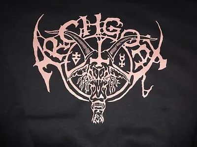 Buy Archgoat Logo Hoodie Sweat Black Metal Katharsis Anal Vomit Sargeist Taake Horna • 51.63£