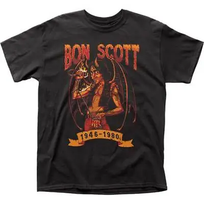 Buy Bon Scott Diablo Don ACDC AC/DC Singer Aussie Classic Rock Music T Shirt BON02 • 33.49£