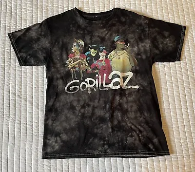 Buy Gorillaz Acid Washed T-Shirt Unisex Size S/M • 11.34£