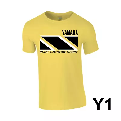 Buy Yamaha 2-Stroke Retro Tribute Mens T-shirt  • 15.99£