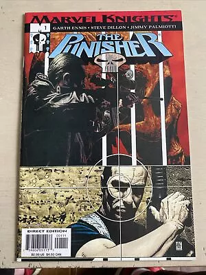 Buy The Punisher # 1 1st Issue Marvel Knights 1 Comic Bag And Board 2001 (Lot 2080 • 4.99£