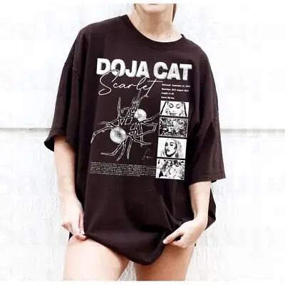 Buy Graphic Album Funny Scalet Merch Shirt,90s Doja ,Doja Graphic Tour, Cat Album • 18.51£