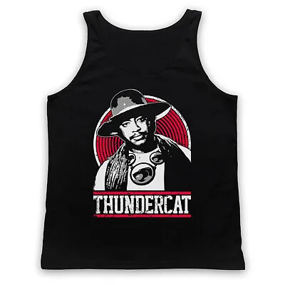 Buy Thundercat Tribute Unofficial Hip Hop Rap Producer Adults Vest Tank Top • 18.99£