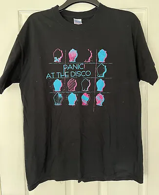 Buy Panic At The Disco Tshirt Mens Large Black T Shirt • 9.99£