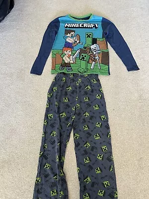 Buy Minecraft Pyjamas Age 10 Years • 3£