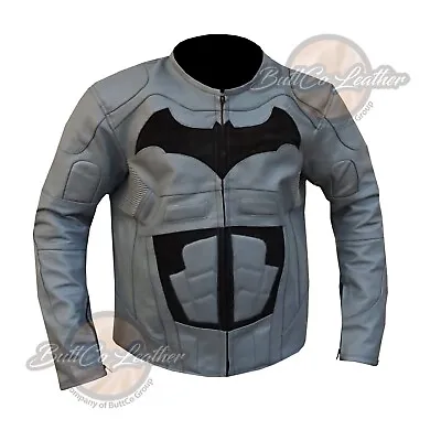 Buy Batman Dawn Of Justice Jacket Arkham Knight Bruce Wayne Grey Real Leather Jacket • 144.99£