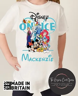 Buy Personalised Minnie Mickey Mouse Disney On Ice Show Family T-Shirts Top Tee V1 • 10.70£