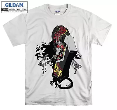 Buy Gamer Skeleton Bone Skull Face T-shirt Gift Hoodie Tshirt Men Women Unisex E970 • 11.99£