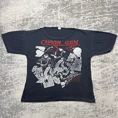 Buy Vintage 1980’s Chron Gen Punk Band Tshirt Original 80’s - Rare • 200£