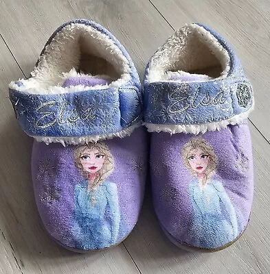 Buy Frozen Elsa Slippers - Size 1 • 2.99£