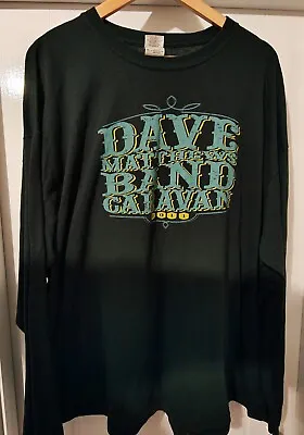 Buy Dave Matthews Band - Chicago Caravan 2011 Vintage Long Sleeve T-Shirt XXL • 14.99£