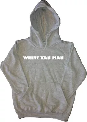 Buy White Van Man Funny Kids Hoodie Sweatshirt • 16.99£