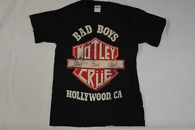 Buy Motley Crue Shield Girls Girls Girls Bad Boys Hollywood Ca T Shirt New Official • 12.99£