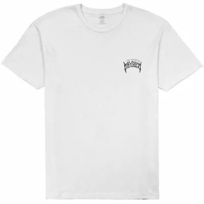 Buy LOST - Mayhem Designs T-Shirt - Mens Short Sleeve Tee - White • 25.99£