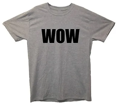 Buy WOW Printed T-Shirt • 13.50£