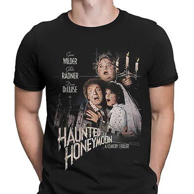 Buy Halloween T-Shirt Haunted Honeymoon Movie Poster Spooky Retro Mens T Shirts #HD • 9.99£