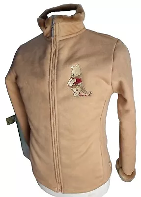 Buy Disney Store Winnie The Pooh - Womens FauxFur Lined Thick Zip Jacket UK 10/12 • 16.99£