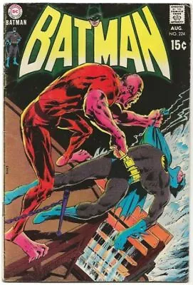 Buy Batman #224 (1970) Vintage 50+ Year Old Cover Art By Comics Legend Neal Adams • 22.10£