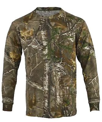 Buy Mens Jungle Print Camouflage Army Combat  Long Sleeve T Shirt Fishing Hunt M-5XL • 8.90£