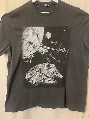 Buy Star Wars (Death Star)) XXL Grey T Shirt Officially Licensed • 4£