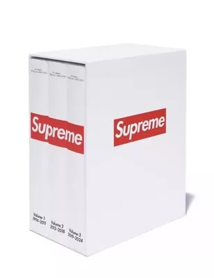 Buy Supreme 30 Years: T-Shirts 1994-2024 Book (3-Volumes) White | Confirmed Order ✅ • 200£