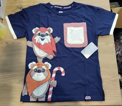 Buy Star Wars Kid's Ewok Christmas T-Shirt - UK XS - 4 Years BNWT/493 • 3.74£