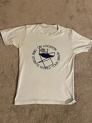 Buy ULTRA RARE Original Dire Straits T-shirt - Making Movies Tour 1980/81, Size XS • 75£