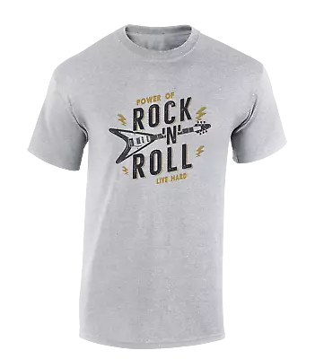 Buy Rock N Roll Mens T Shirt Music Fan Musician Band Clothing Top Funny Cool New • 8.99£