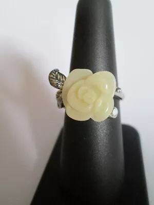 Buy Disney Couture Snow White The Rose Ring In White, Size 7, New, Mint In Package! • 25.53£