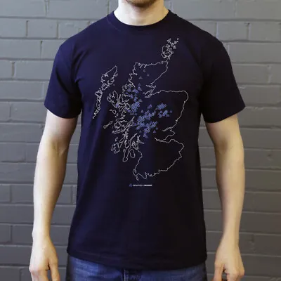 Buy Munros Map T-Shirt • 15.99£