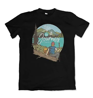 Buy The Journey Mens T Shirt Camping S-3XL  • 14.99£
