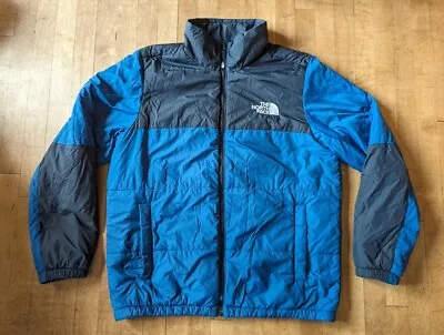 Buy Mens The North Face Blue Quilted Padded Jacket - Size XL • 38£