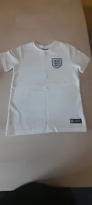 Buy England Football Club Cotton T Shirts. Worn Once Only. Size 152.  12 Years • 1.99£