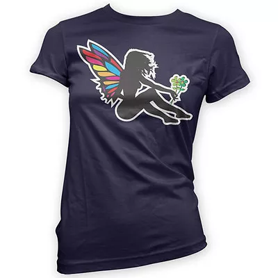 Buy Girl Fairy Womens T-Shirt -x14 Colours- Gift Present Princess Wizard Magic Fun • 19.94£