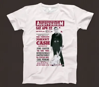 Buy The Fabulous Johnny Cash Show T Shirt 968 Poster Music Man In Black Ring Of Fire • 12.95£