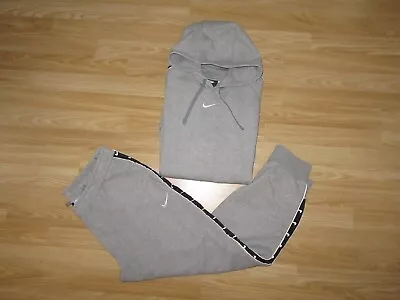 Buy Mens NIKE XL X-Large Grey Tracksuit Set:Hoodie+Track Pants GREAT Genuine • 34.99£