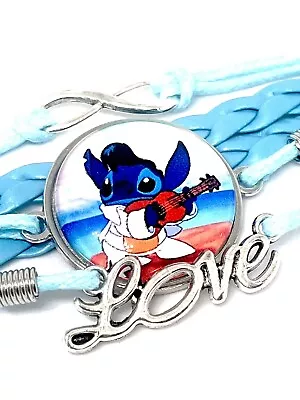 Buy Elvis Stitch Bracelet Band Friendship Bangle Jewellery Love Lilo Disney Kid • 4.50£