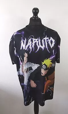 Buy Naruto Shippuden Tshirt Mens Xxl 2007 Difuzed All Over Print  • 16£