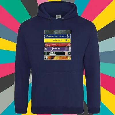 Buy James The Band Music Cassette Tapes Collection Hoody Various Colours • 29.99£