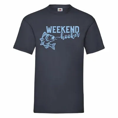 Buy Weekend Hooker Fishing T Shirt Small-2XL • 11.99£
