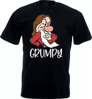 Buy Grumpy Dwarf T-Shirt, Grumpy Dwarf Snow White Shirt, Christmas, Unisex Tee Top • 14.99£