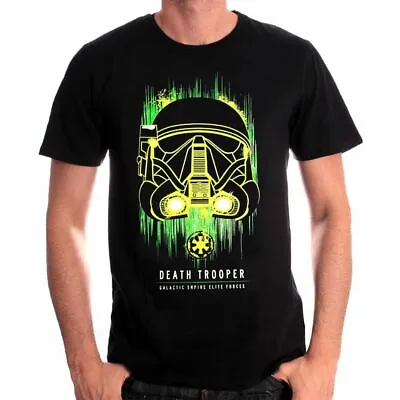 Buy Star Wars Men's Rogue One Death Trooper T-Shirt, Large, Black • 7.99£