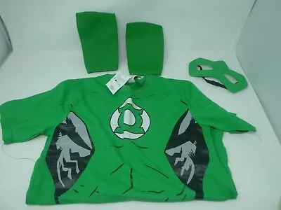Buy Rubies Green Lantern DC Comics T Shirt Small Mask Arm Shields Super Hero • 13.98£