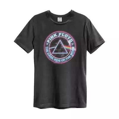 Buy Amplified Pink Floyd Neon Dark Side Of The Moon T-Shirt • 25£