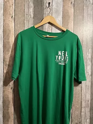 Buy Neil Young Promise Of The Real Tour Crew T-shirt XL • 34£