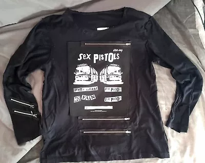 Buy Sex Pistols XL Long Sleeve T Shirt. Seditionaries Style  • 32.99£